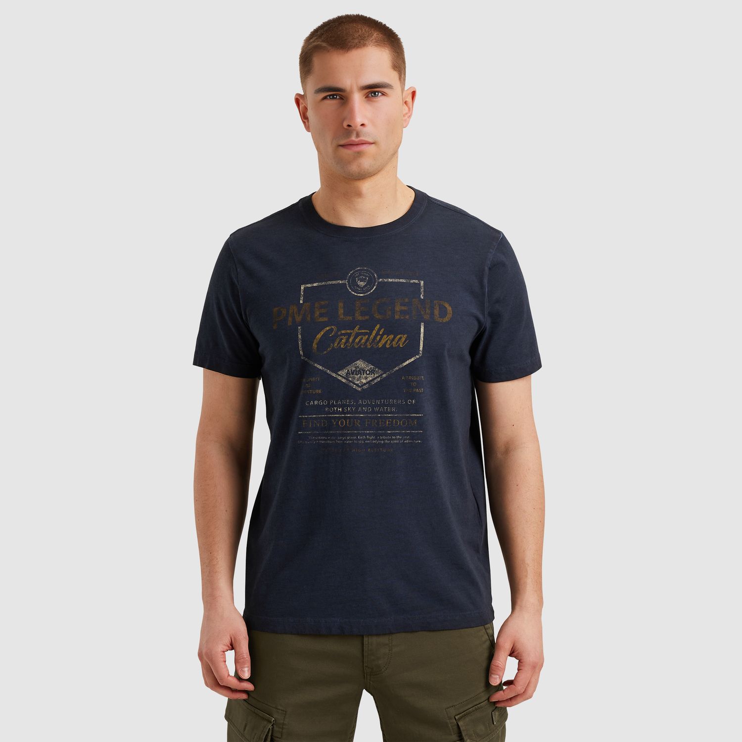 PME Legend | T-shirt met artwork PTSS2504593-5281