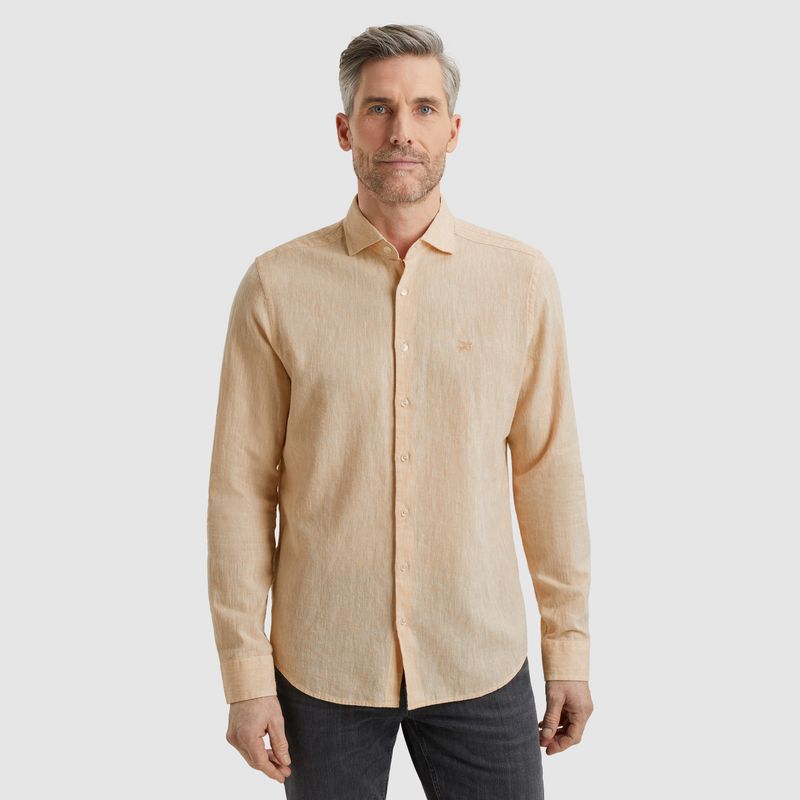 Vanguard | Overhemd van een katoen/linnenblend VSI2504250-7136