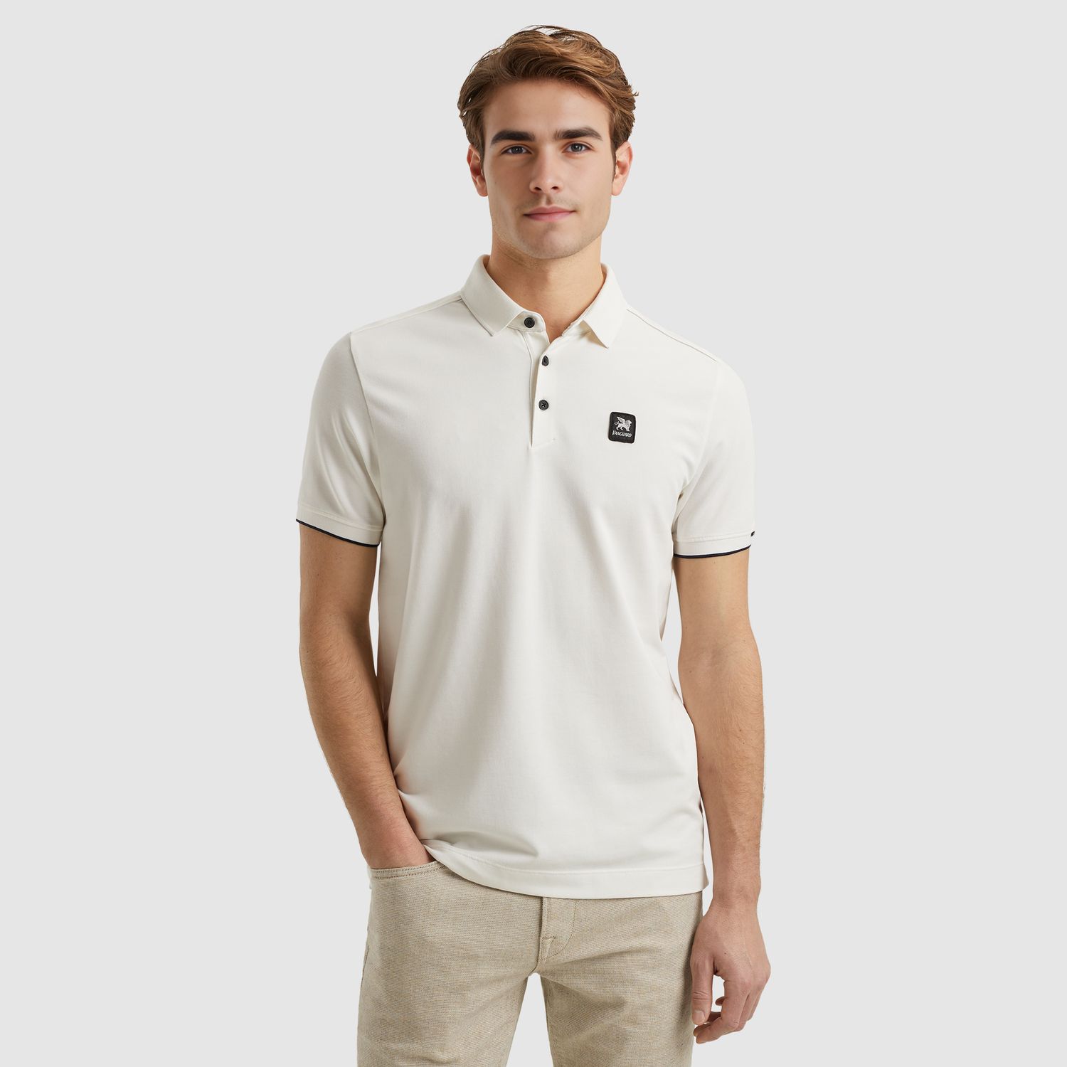 Vanguard | Polo van piqué met stretch VPSS2504850-7004