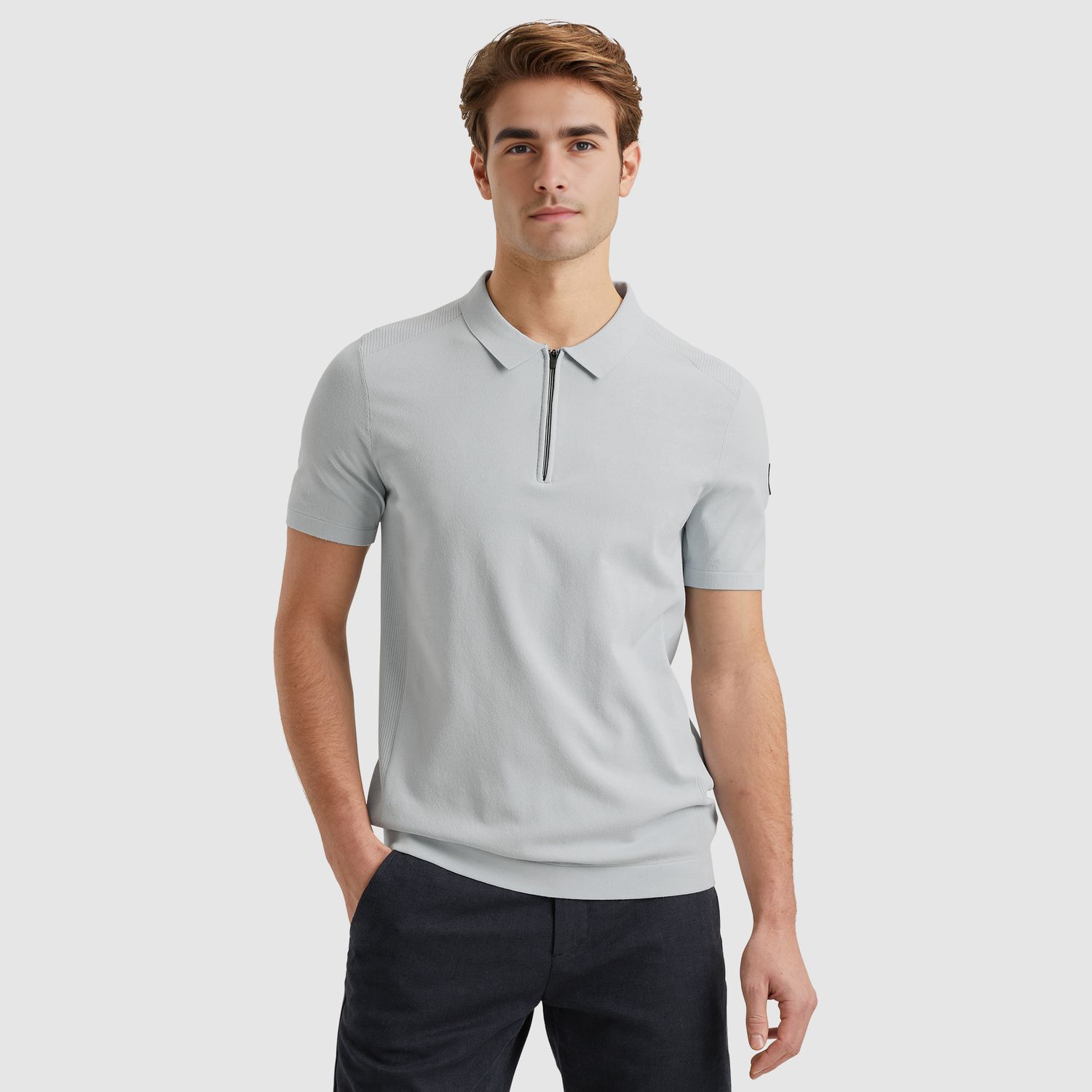 Vanguard | Polo met rits VPSS2504857-5368