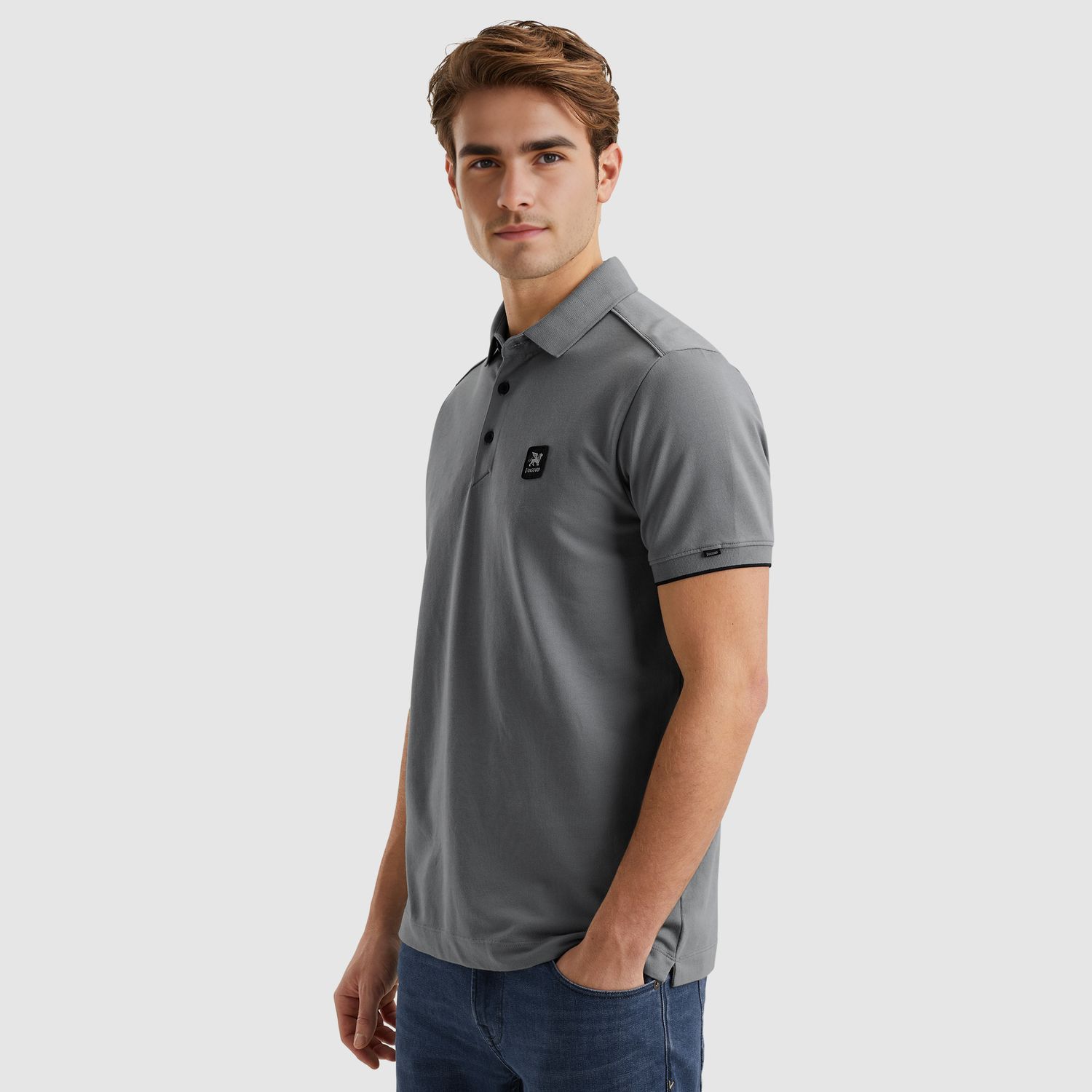 Vanguard | Polo van piqué met stretch VPSS2504850-9076