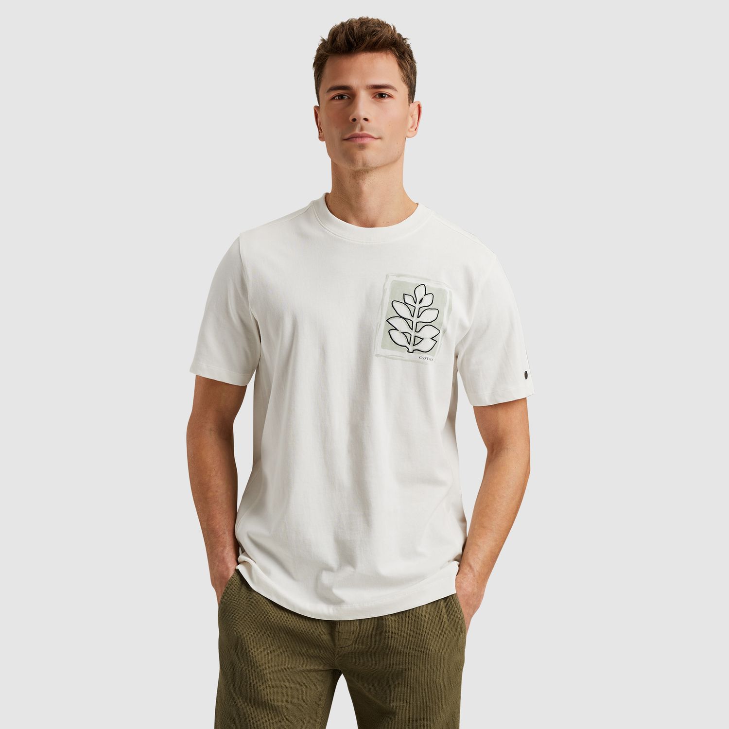 Cast Iron | T-shirt met artwork CTSS2505586-7002