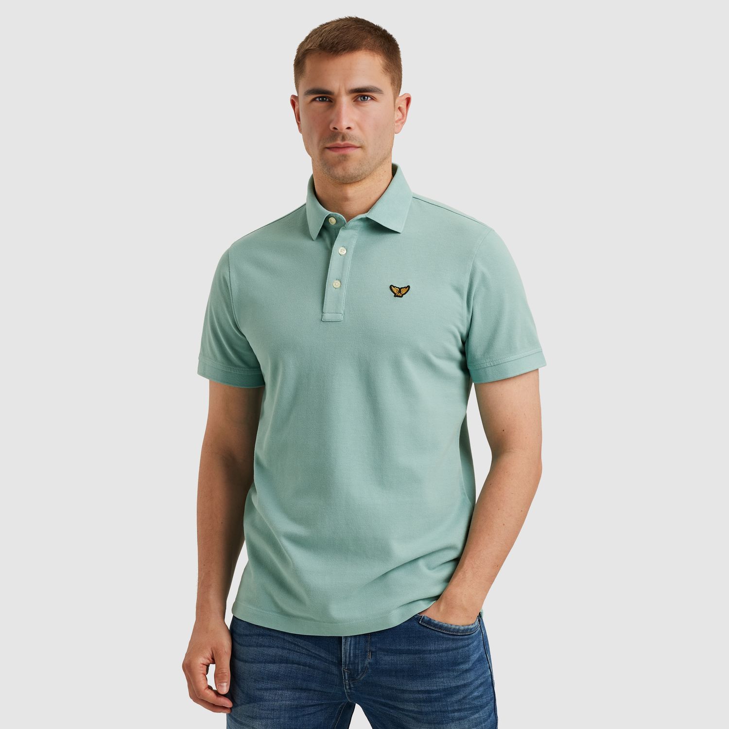PME Legend | Polo met garment-dye wassing PPSS2505850-5149