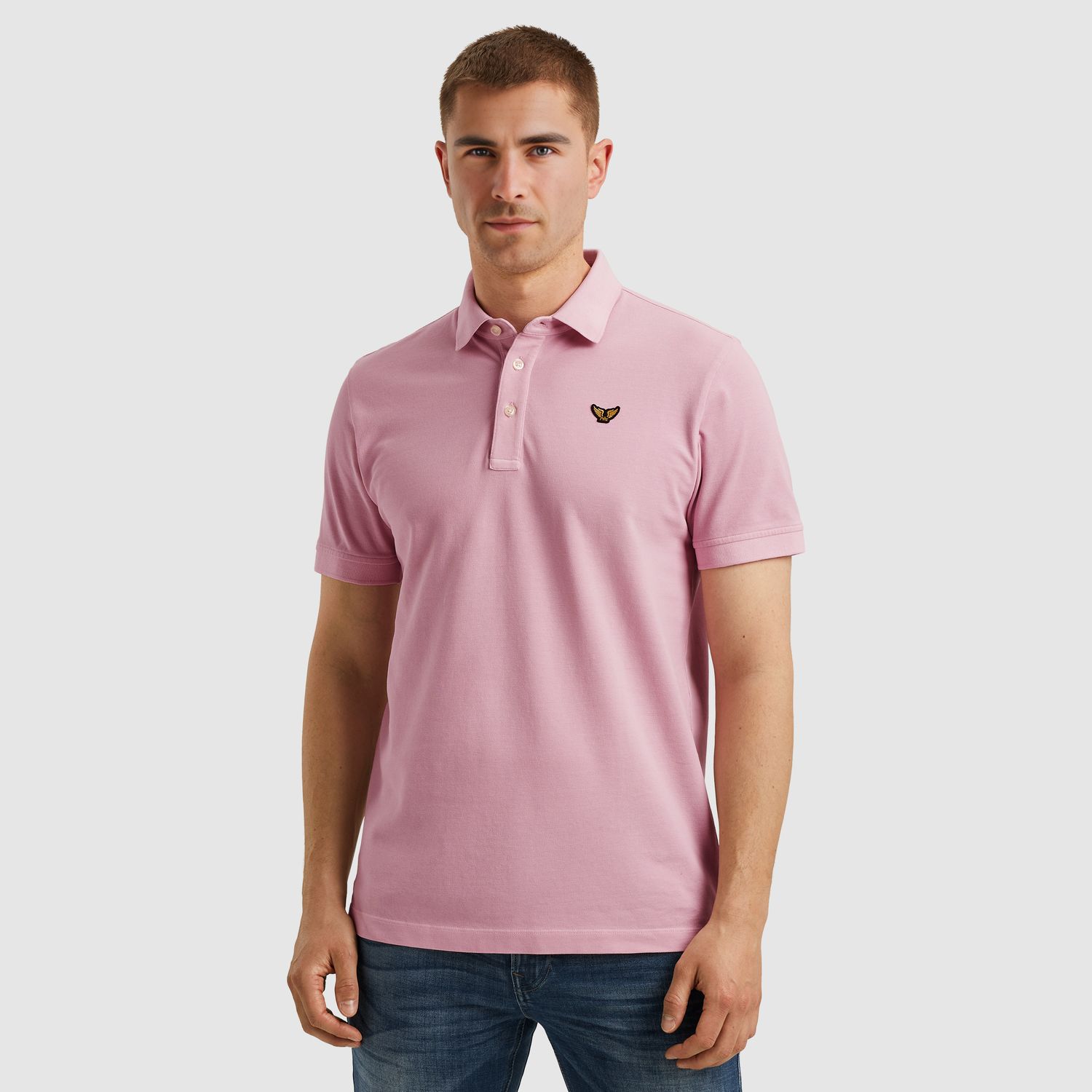 PME Legend | Polo met garment-dye wassing PPSS2505850-4038