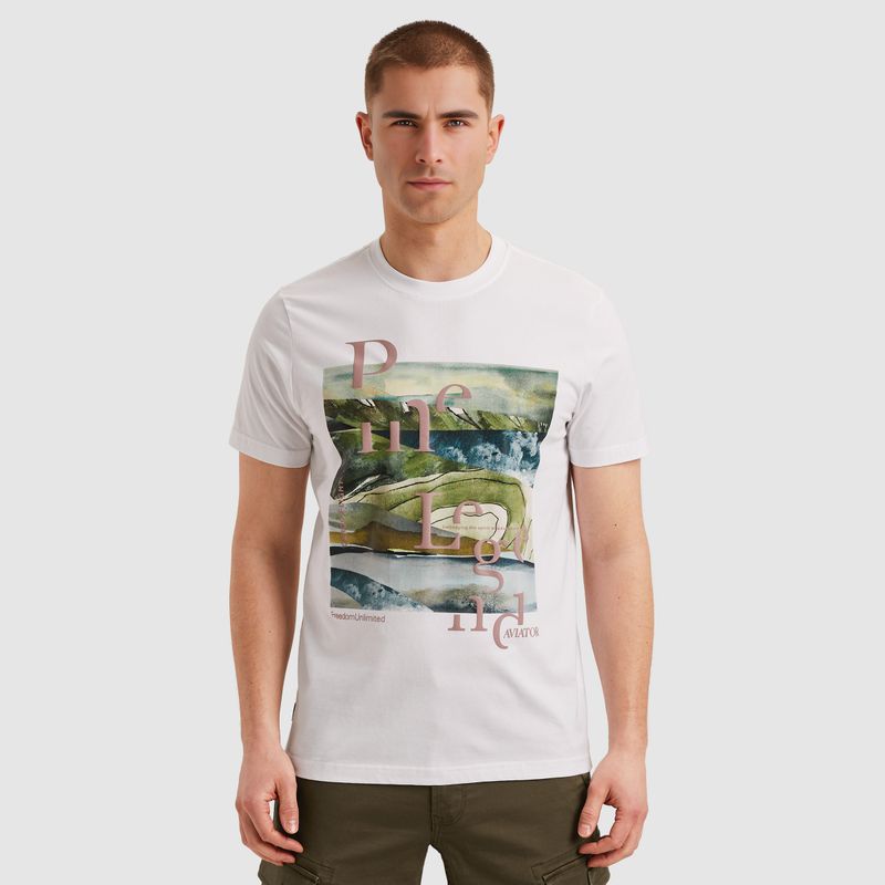 PME Legend | T-shirt met artwork PTSS2505572-7003