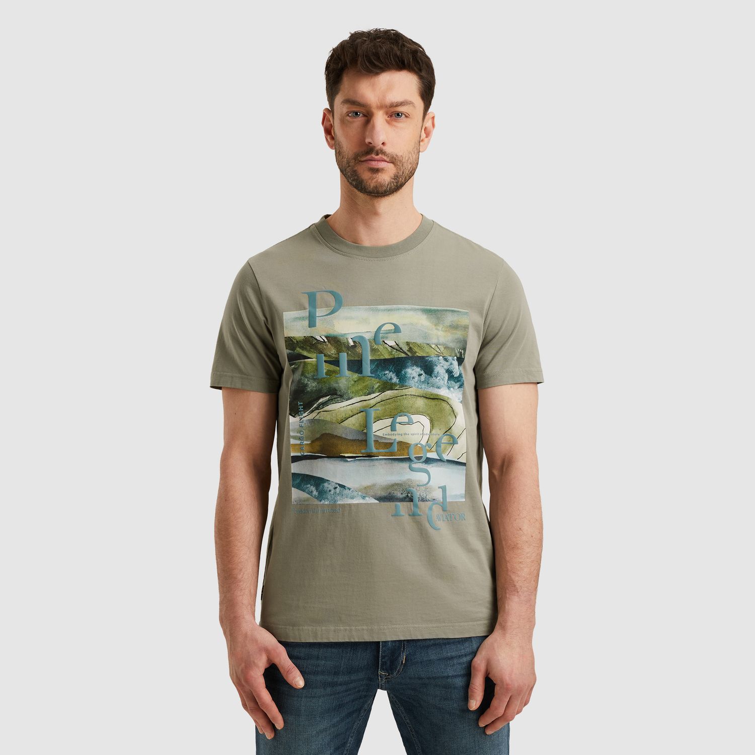 PME Legend | T-shirt met artwork PTSS2505572-6170