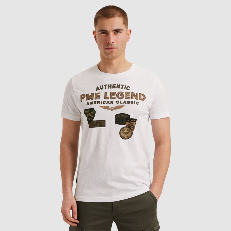 PME Legend | T-shirt van slub jersey PTSS2505580-7003