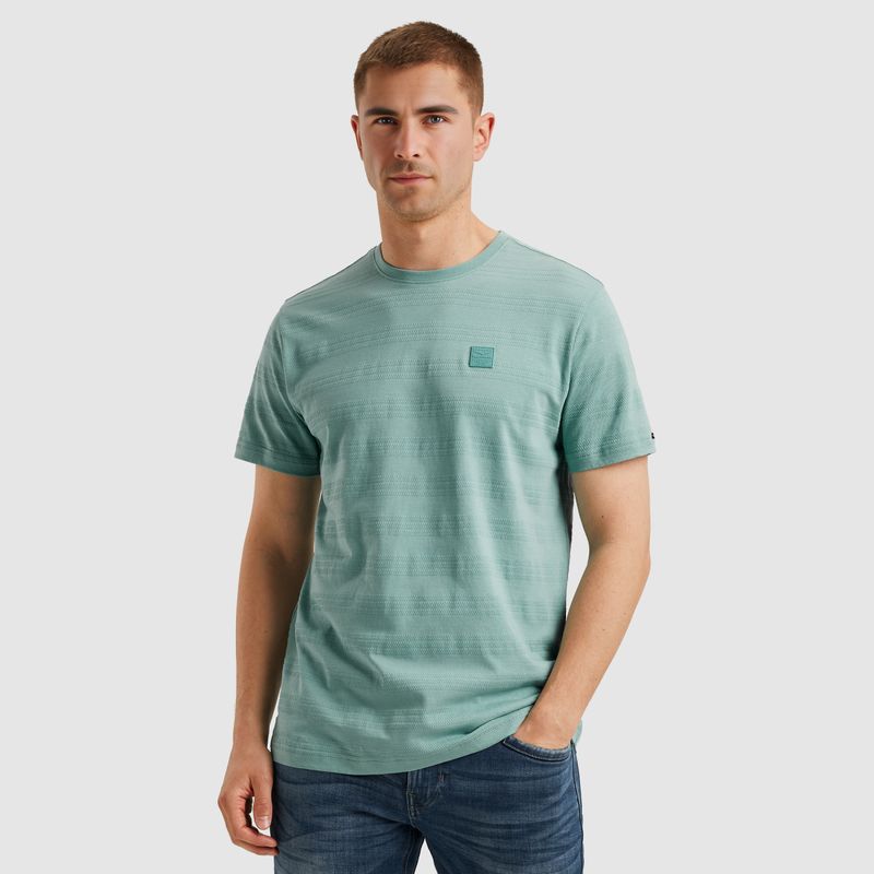 PME Legend | T-shirt met streeppatroon PTSS2505573-5149
