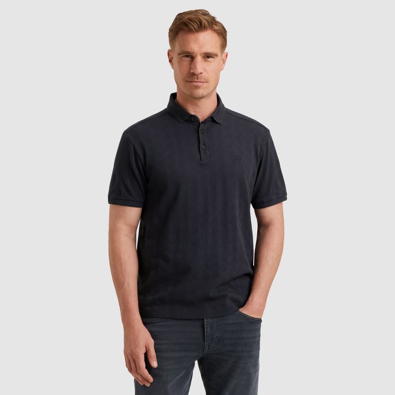 Vanguard | Polo met herringbone structuur VPSS2505879-5281