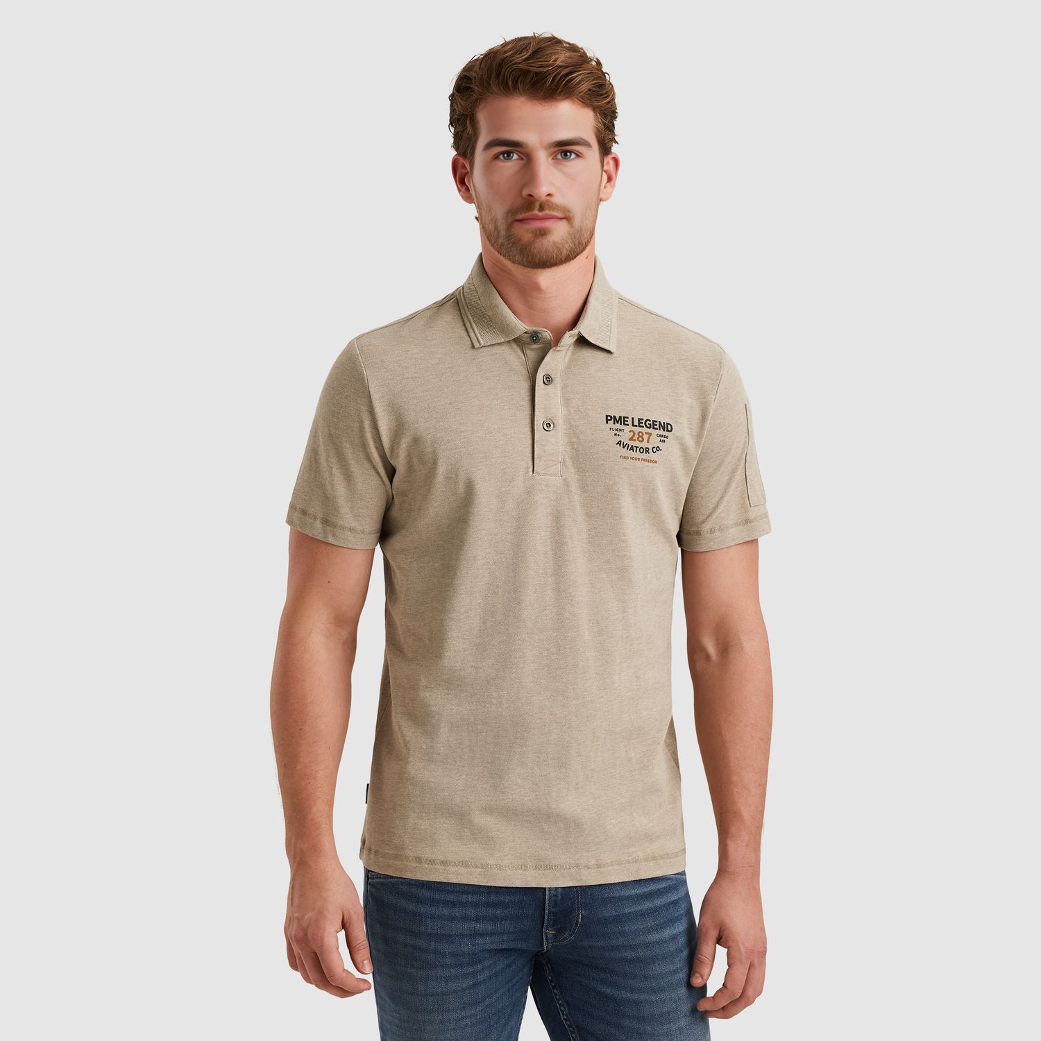 PME Legend | Polo met artwork PPSS2506889-7144