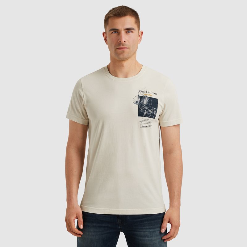 PME Legend | T-shirt met groot artwork PTSS2506577-7011
