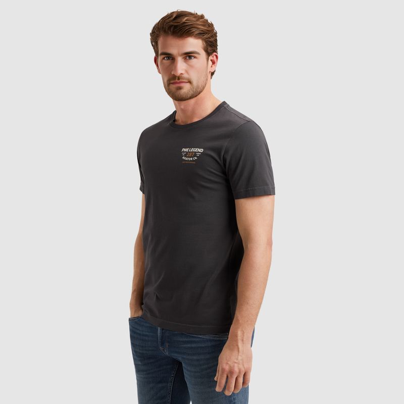 PME Legend | T-shirt met klein artwork PTSS2506551-9140