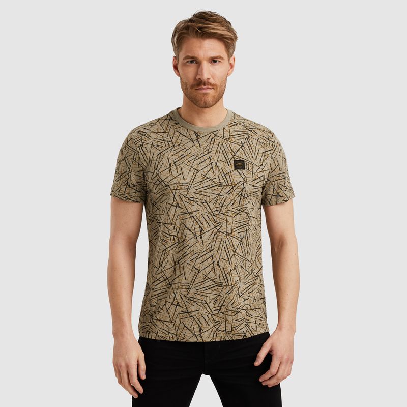 PME Legend | T-shirt met allover print PTSS2506553-6391