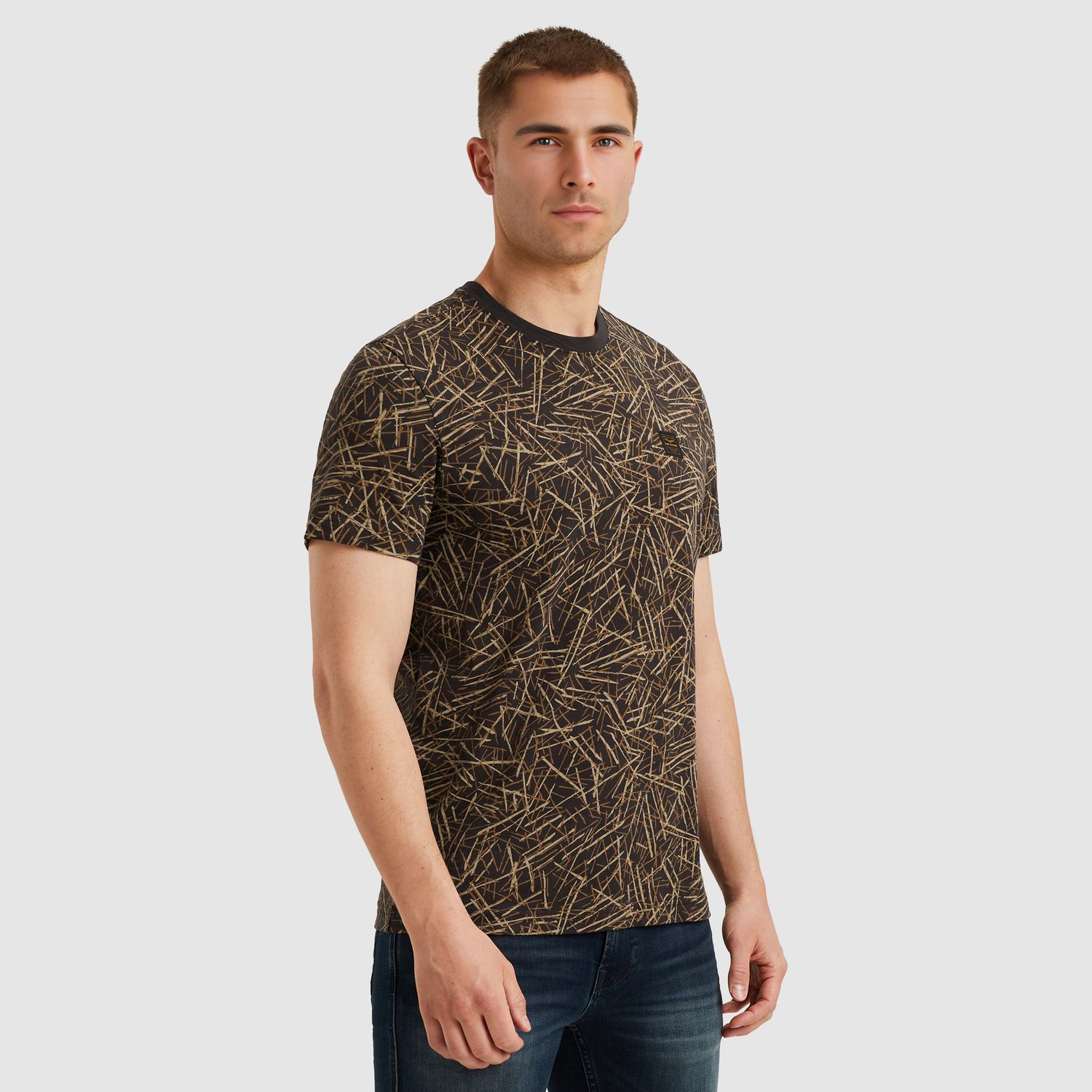 PME Legend | T-shirt met allover print PTSS2506553-9140