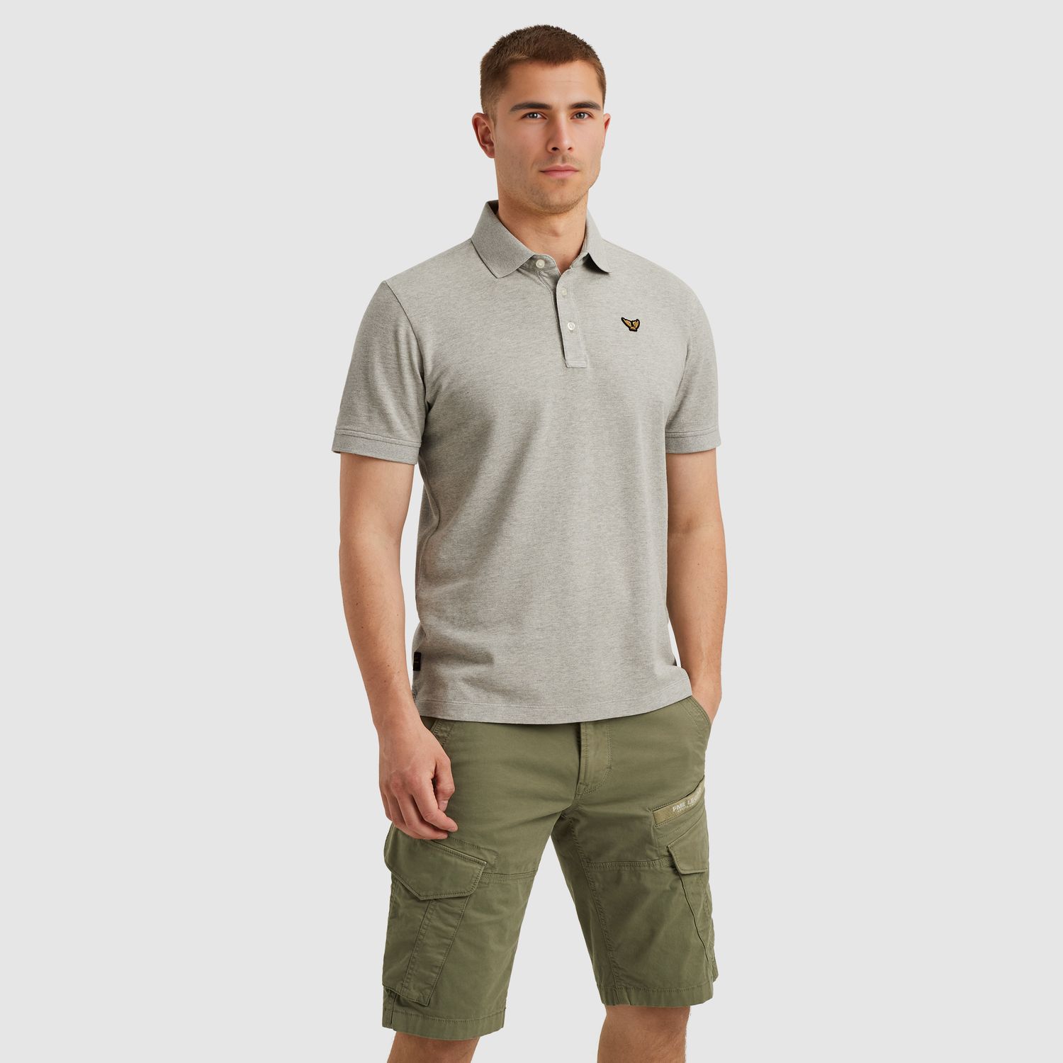 PME Legend | Polo met garment-dye wassing PPSS2504850-921