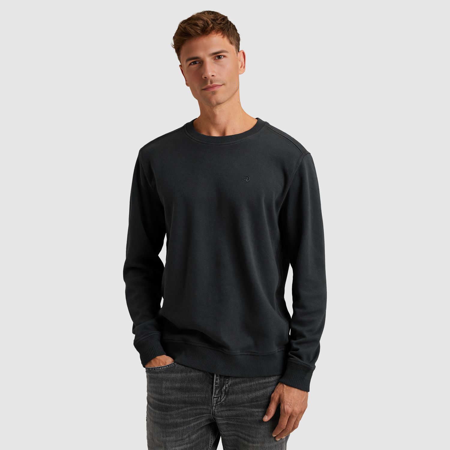 Cast Iron | Sweatshirt met raglanmouwen CSW2508431-5442