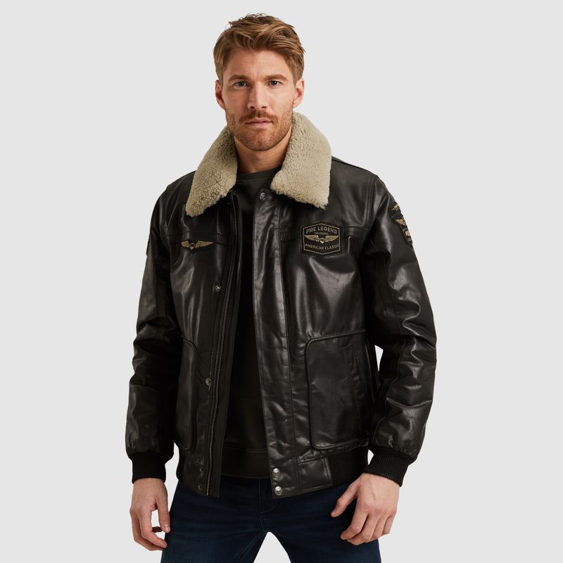PME Legend | Hudson leren jas PLJ2508700-9072