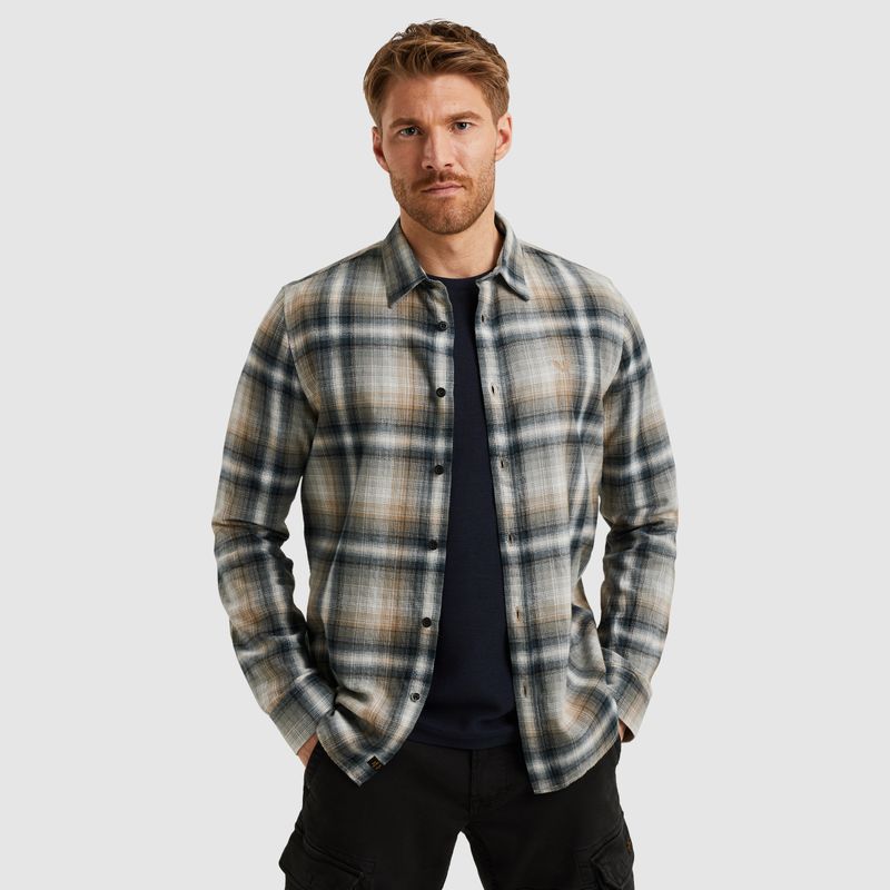 PME Legend | Overhemd met ruitpatroon PSI2508202-5125