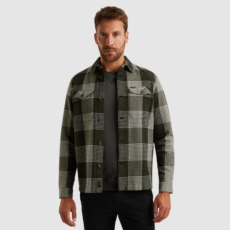 PME Legend | Shirt jacket met ruitpatroon PSI2508214-6416