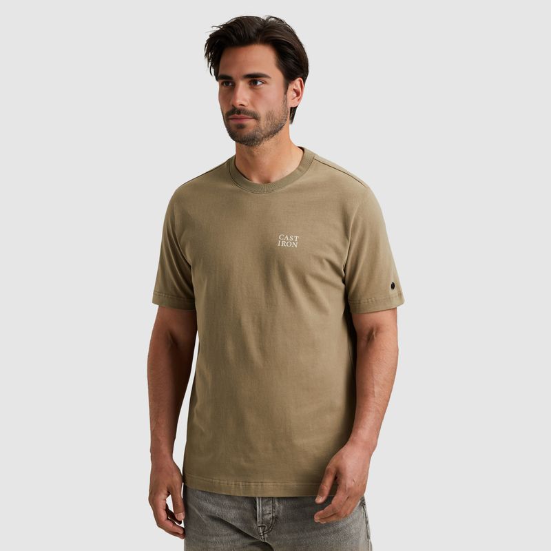 Cast Iron | T-shirt met artwork CTSS2508583-8025