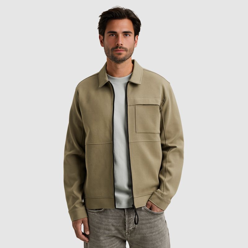 Cast Iron | Shirt jacket met ritssluiting CSW2508432-8025