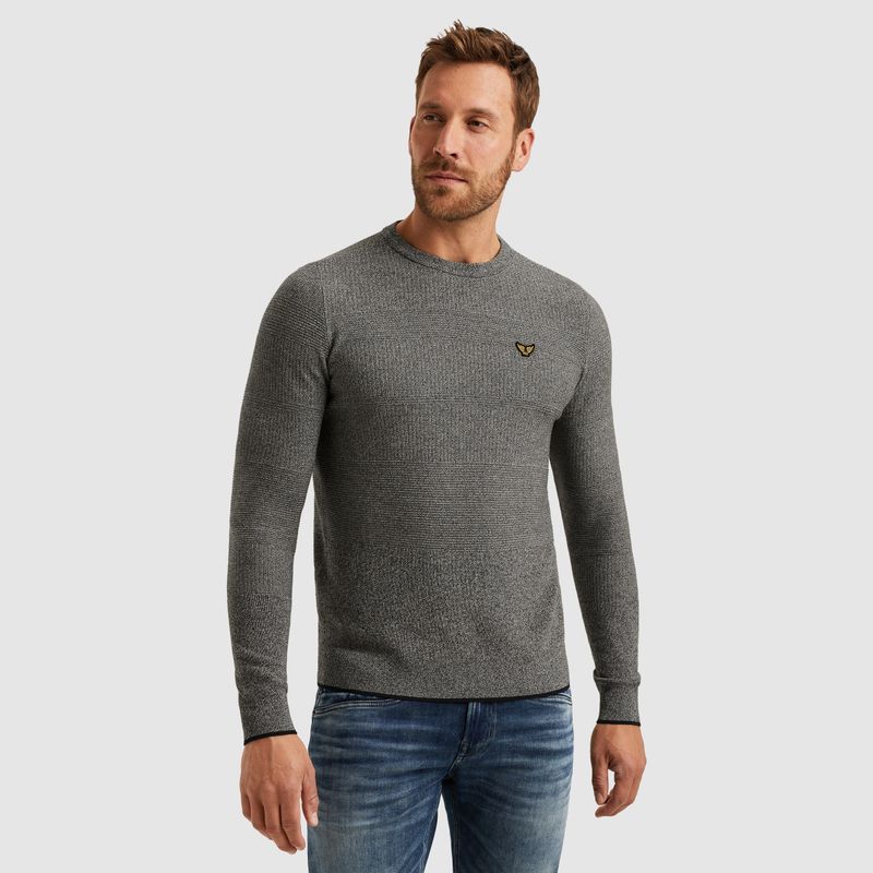 PME Legend | Trui met streeppatroon PKW2508305-5281