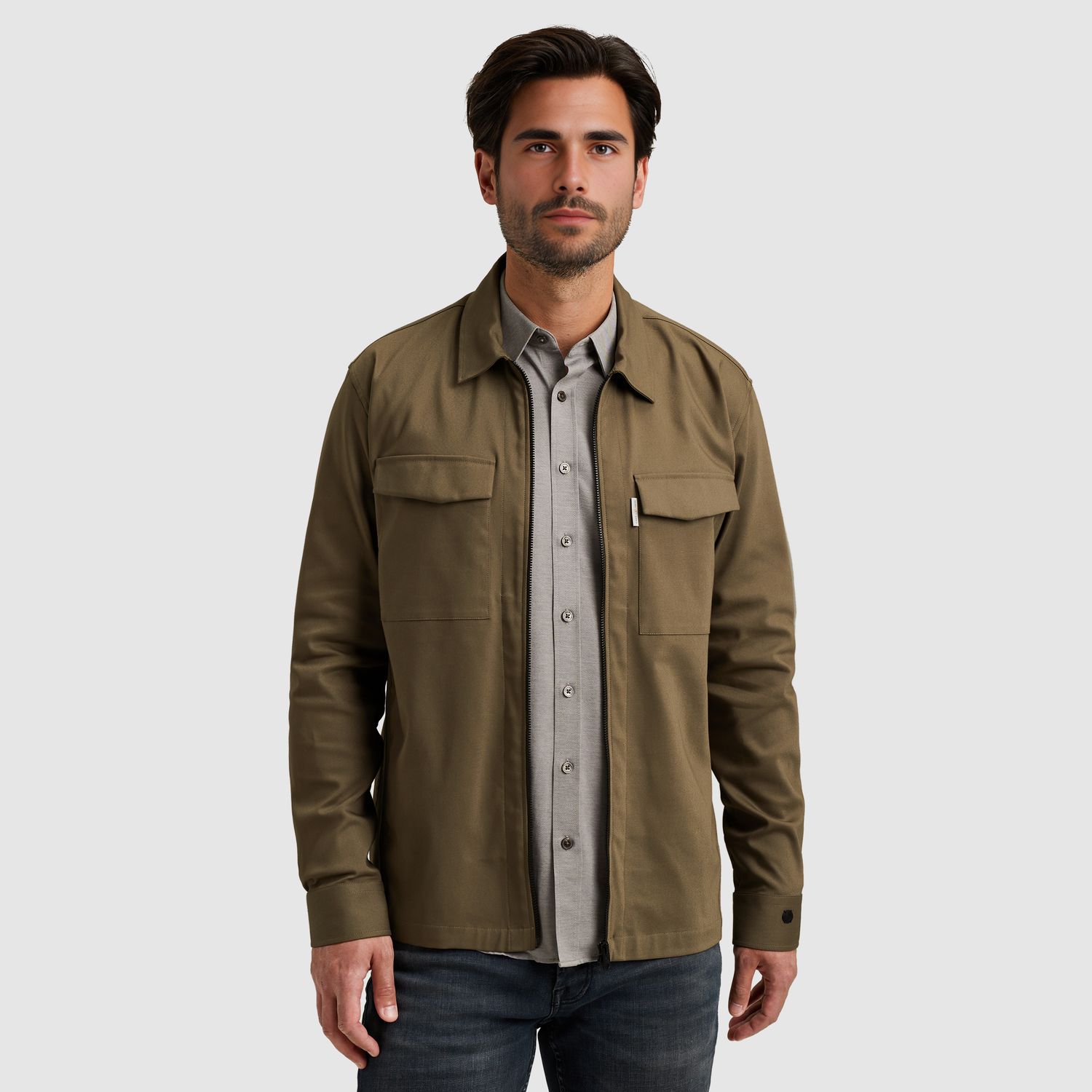 Cast Iron | Shirt jacket met ritssluiting CSI2509234-6444