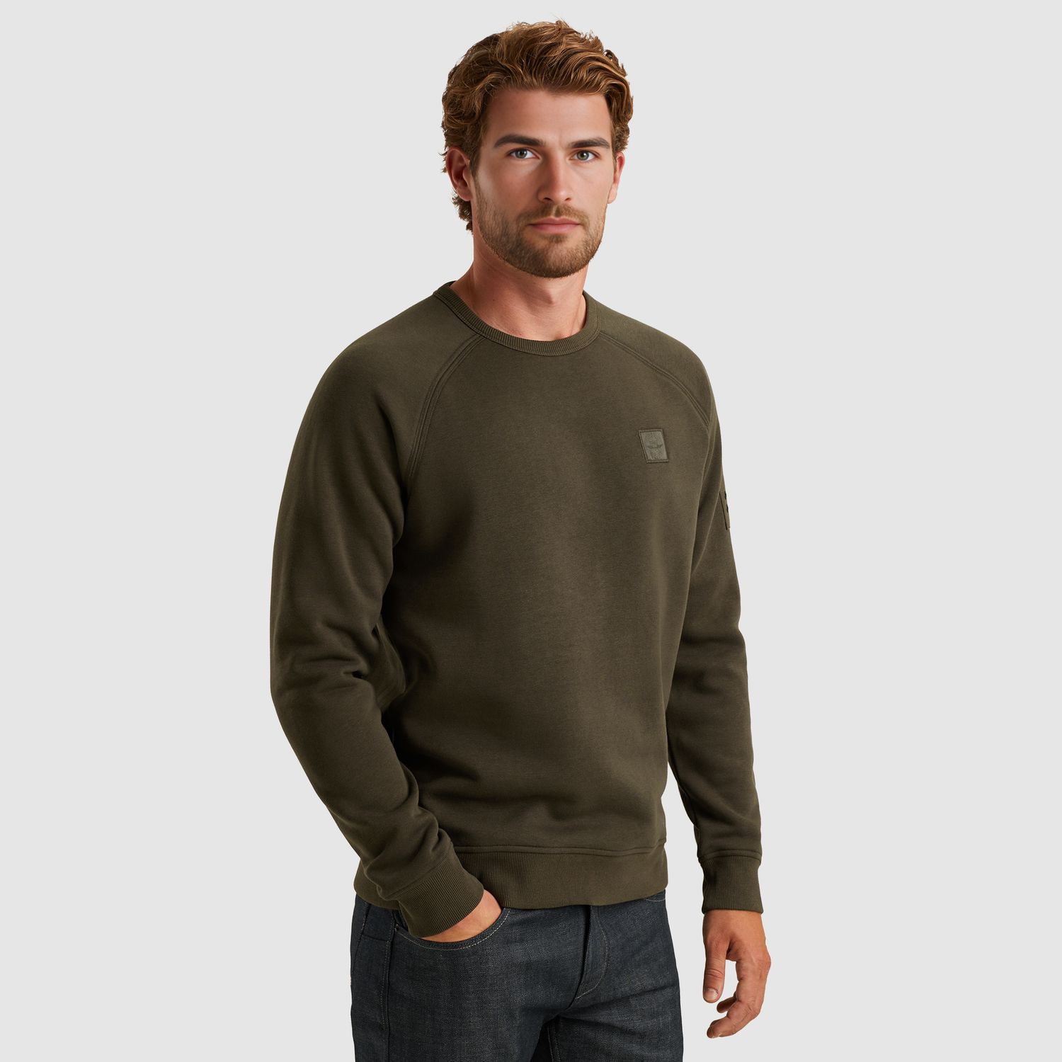 PME Legend | Sweatshirt met flight pocket PSW2509453-8039