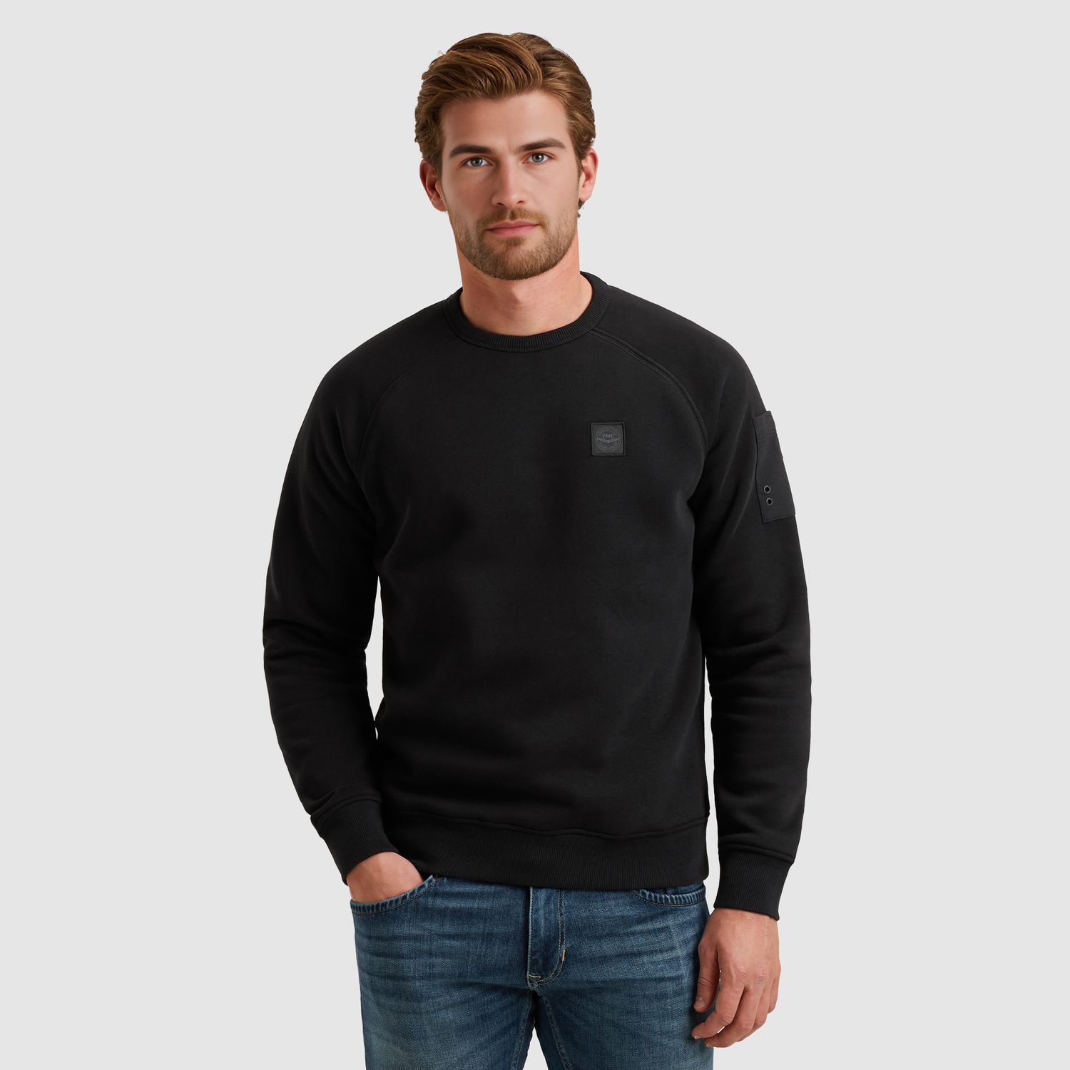 PME Legend | Sweatshirt met flight pocket PSW2509453-999
