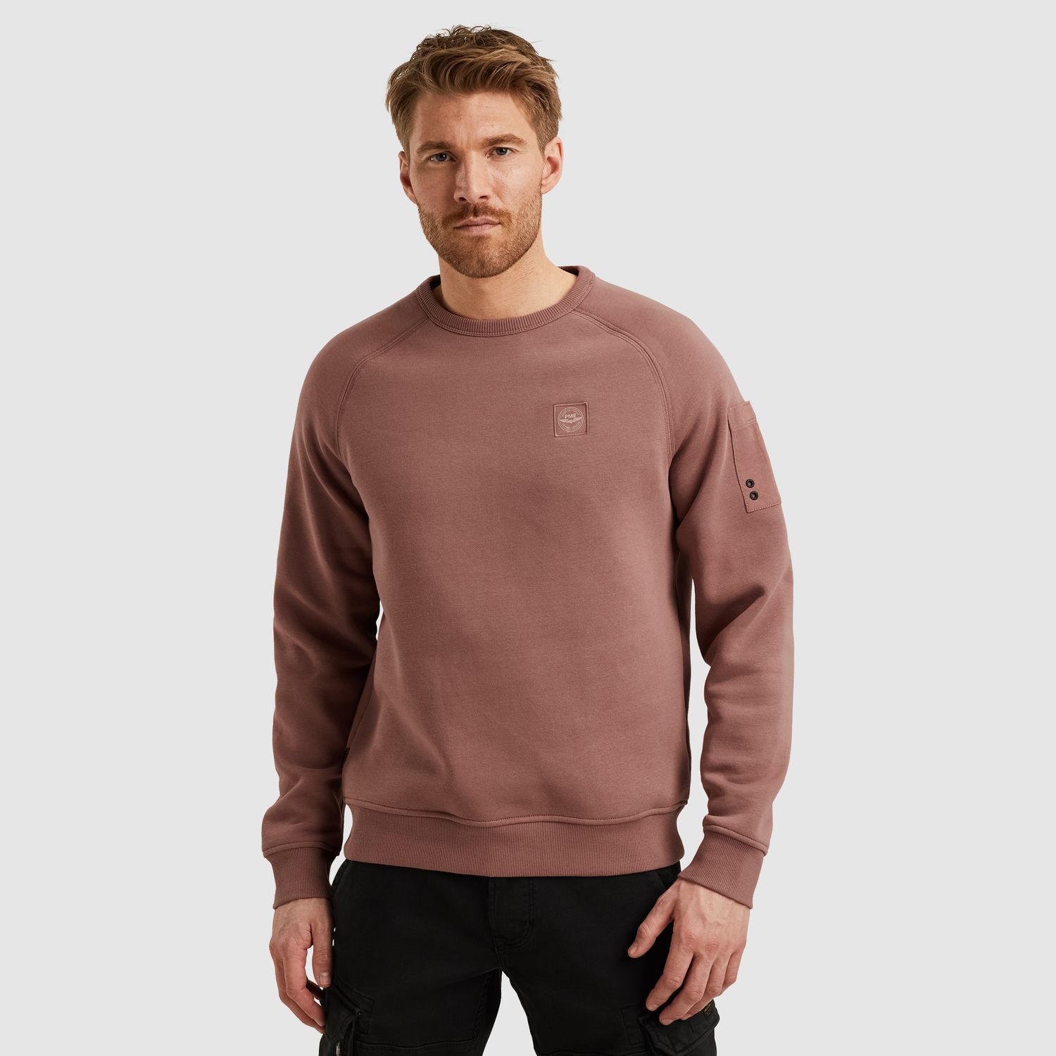 PME Legend | Sweatshirt met flight pocket PSW2509453-8202