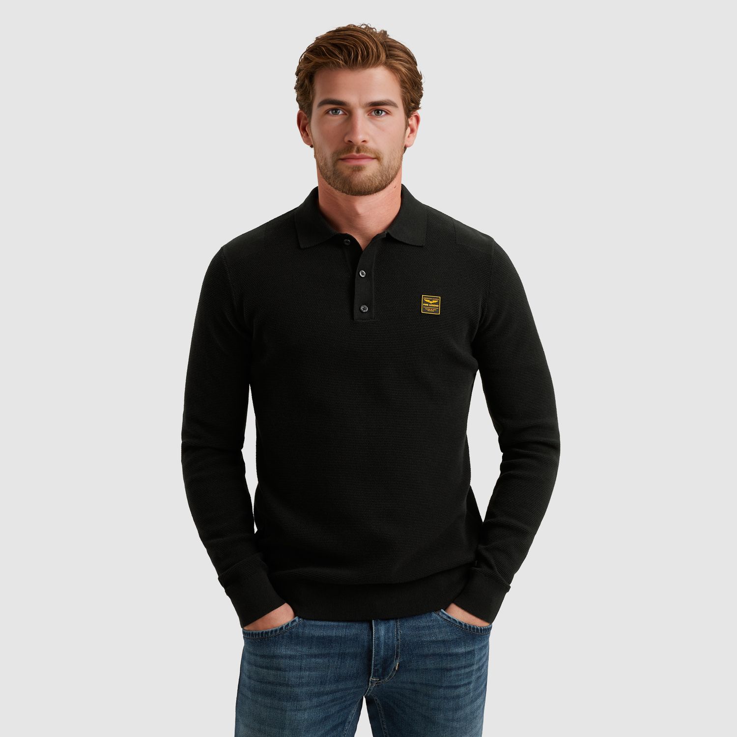 PME Legend | Polo met lange mouwen PPS2509851-999