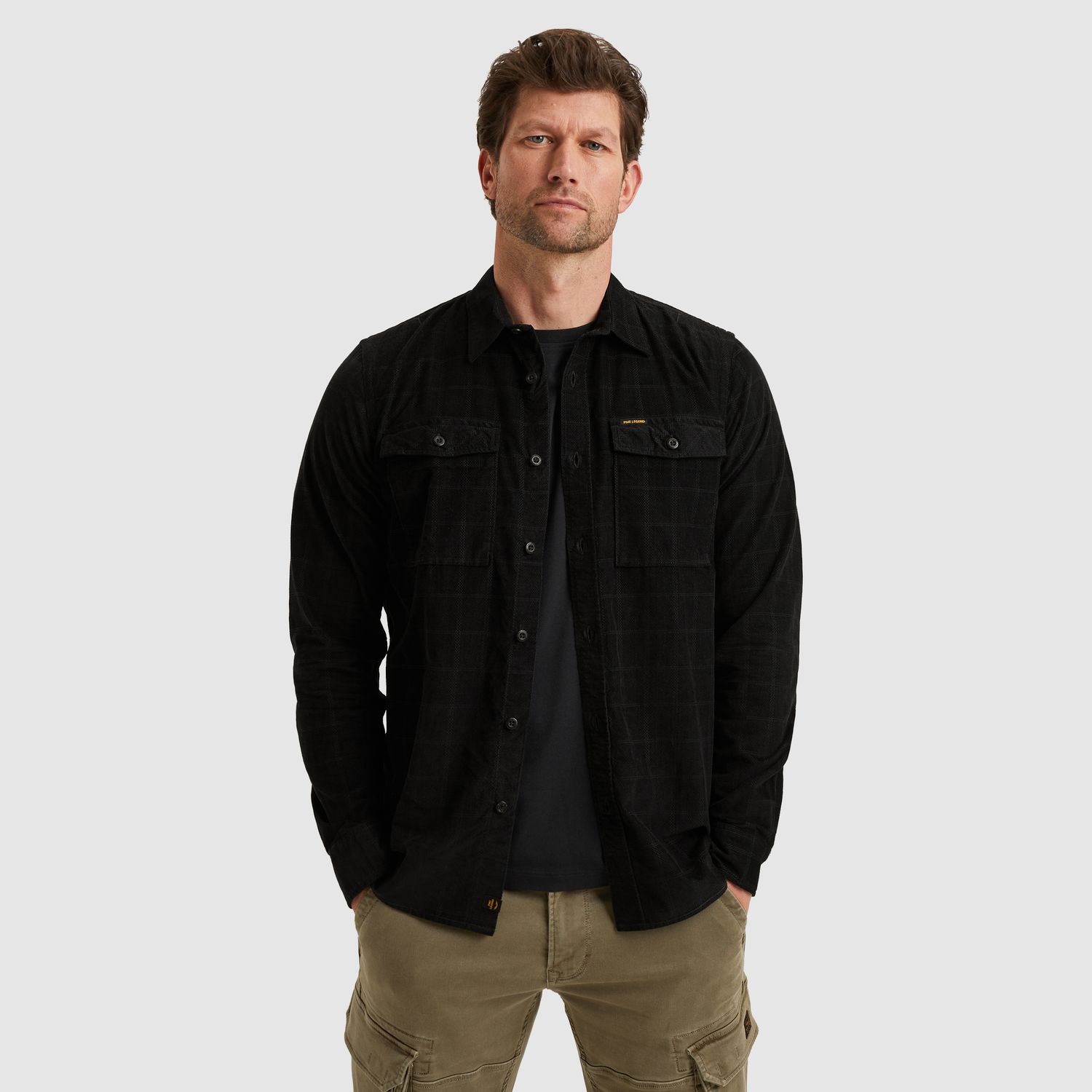 PME Legend | Overhemd van corduroy PSI2509242-9995