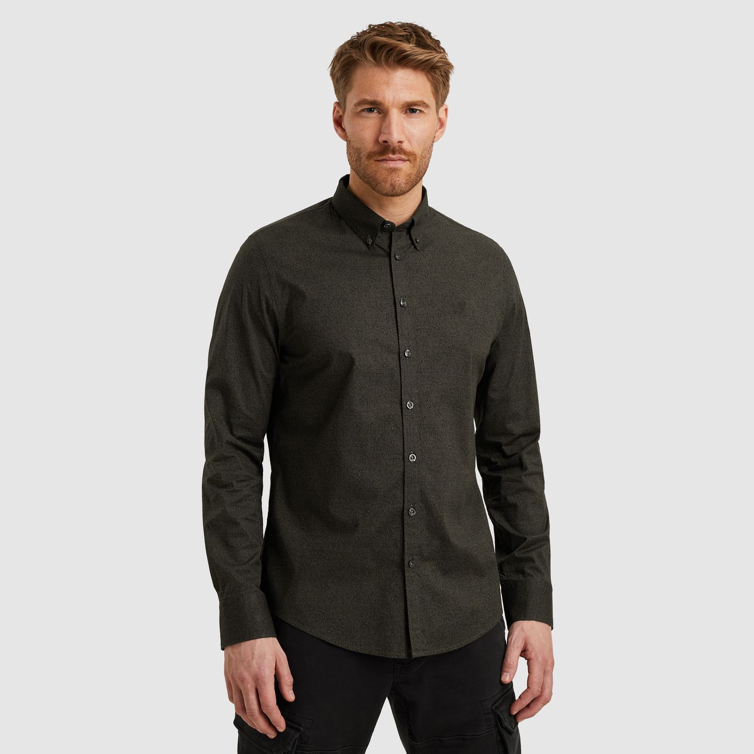 PME Legend | Overhemd met allover print PSI2509238-8039