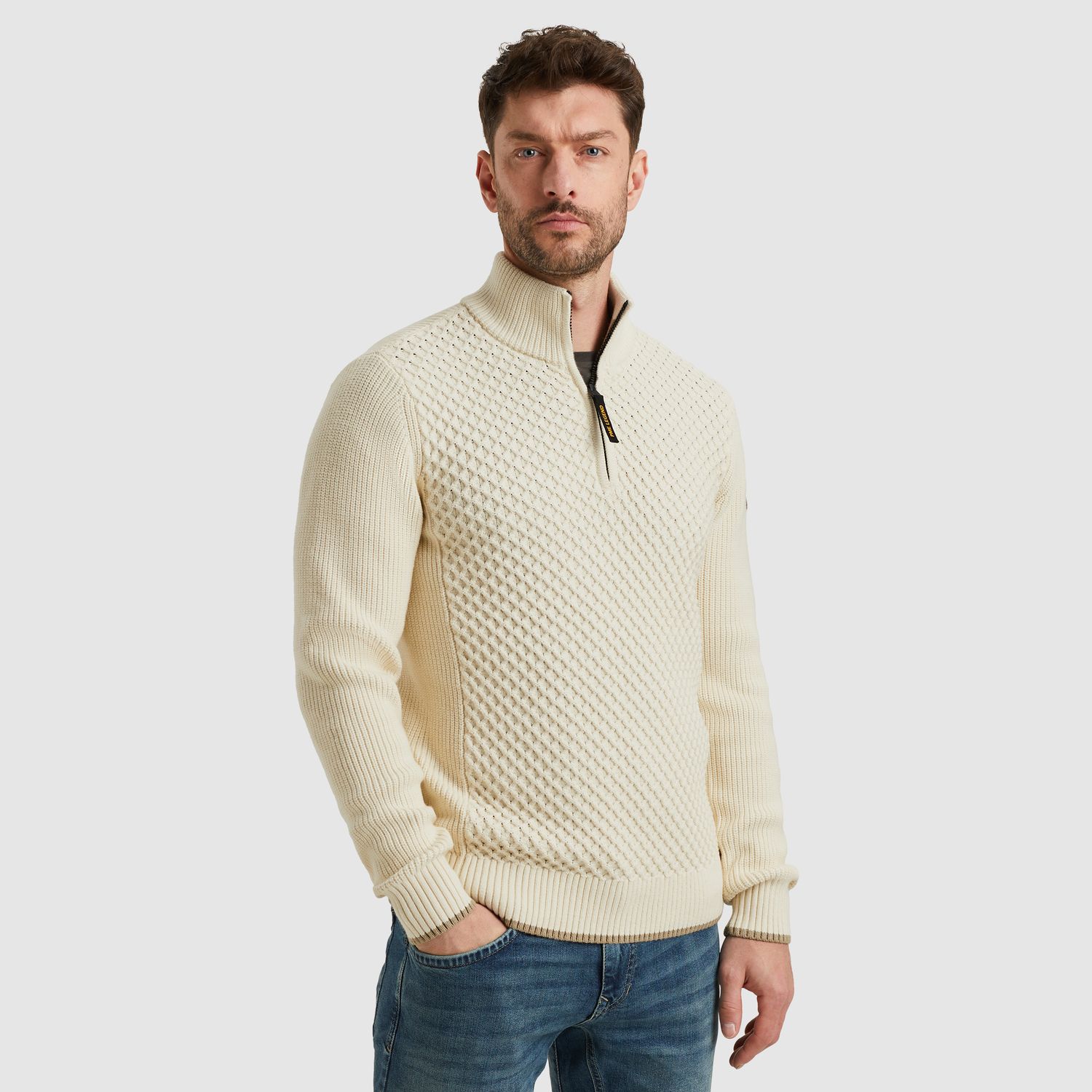 PME Legend | Trui met halve rits PKW2509324-7013