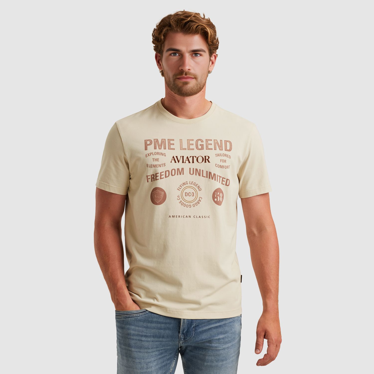 PME Legend | T-shirt met artwork PTSS2509566-7013