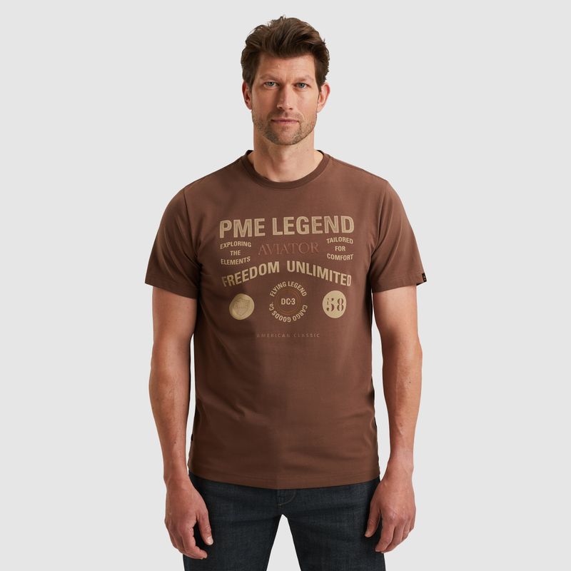 PME Legend | T-shirt met artwork PTSS2509566-8203