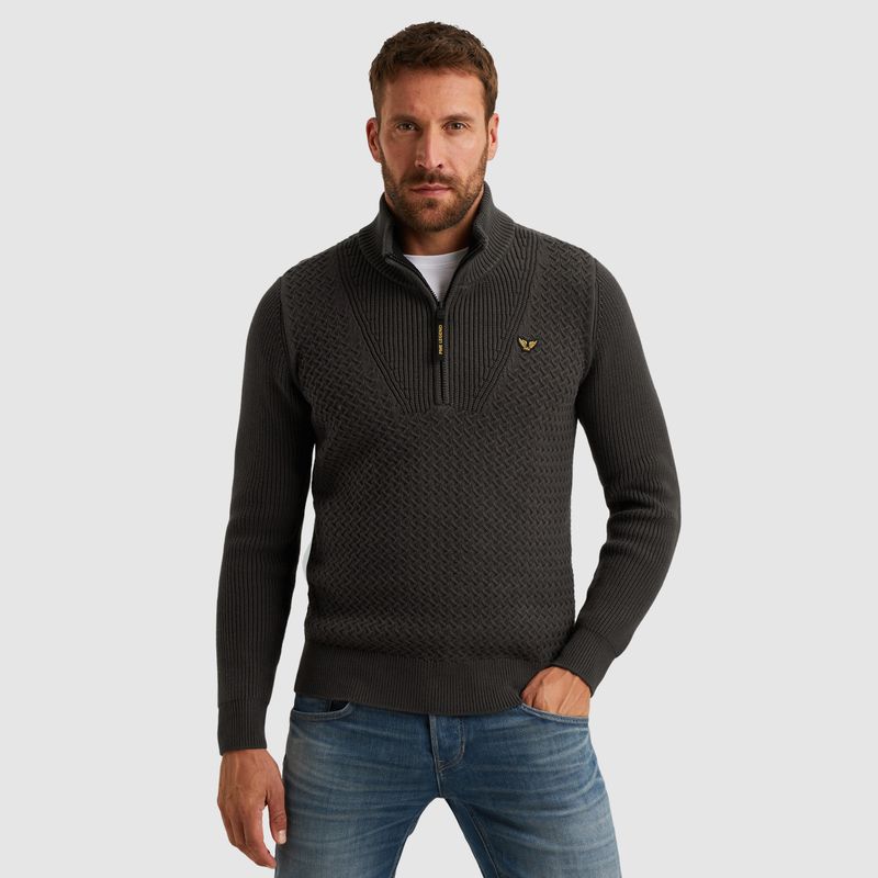 PME Legend | Trui met halve rits PKW2510305-9703