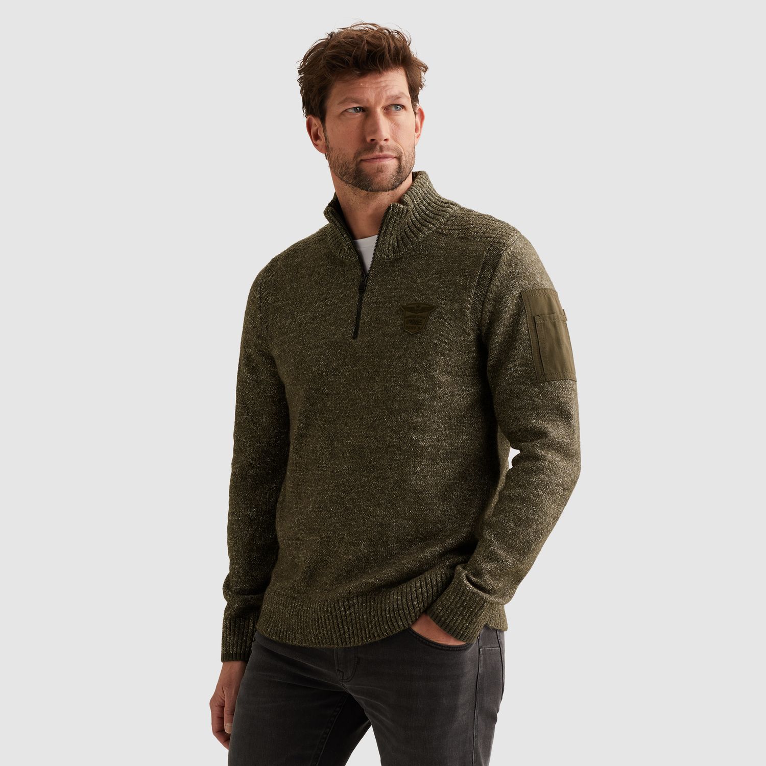 PME Legend | Trui met halve rits PKW2510314-940