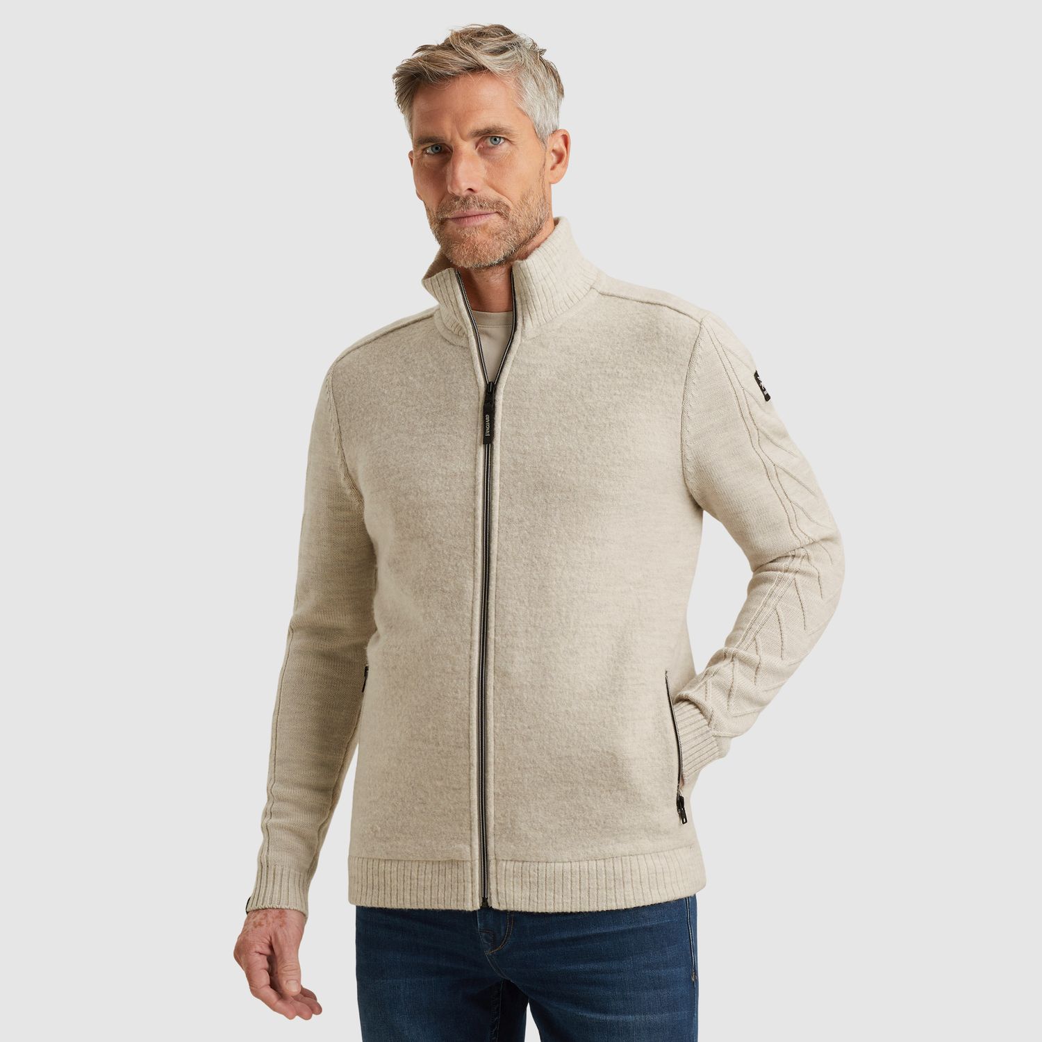 Vanguard | Vest van een wolblend VKC2510366-7074