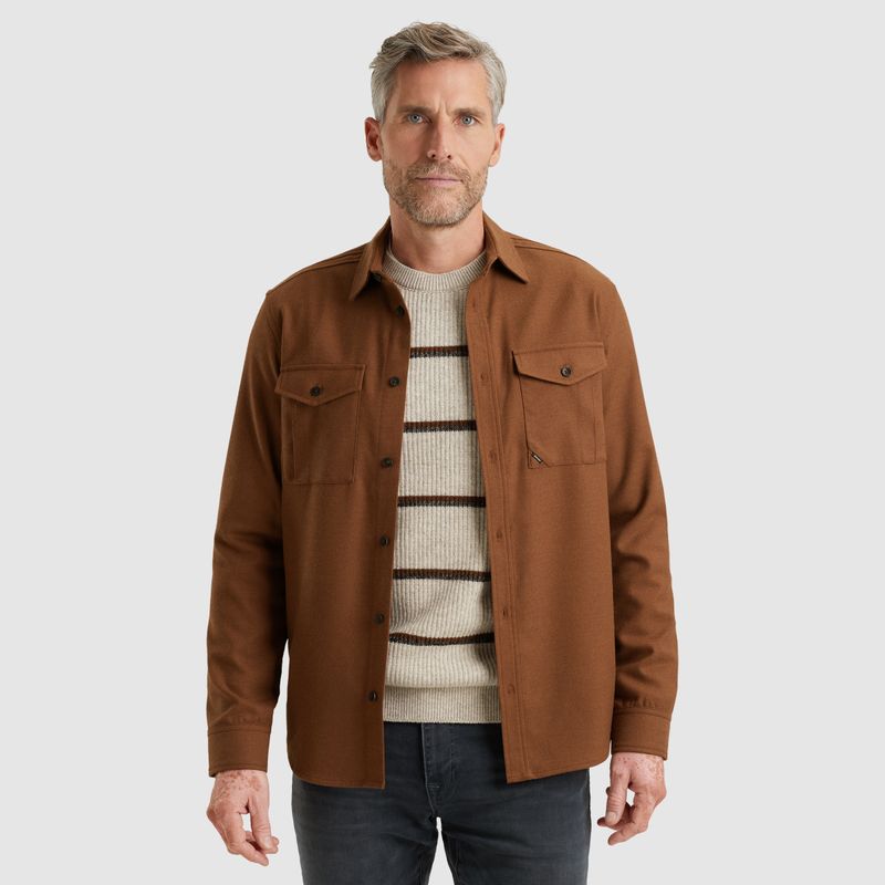 Vanguard | Overshirt met wollen look VSI2510255-8297