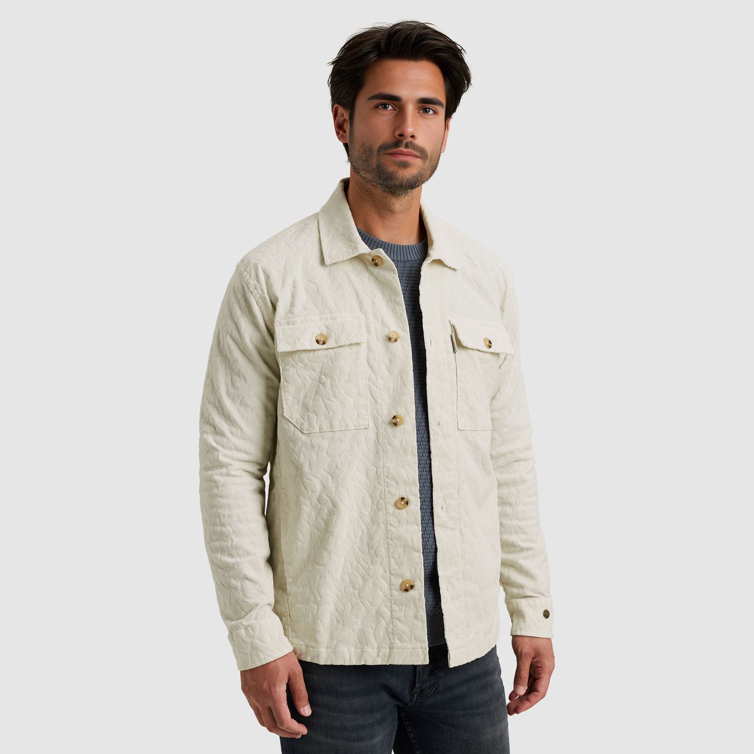 Cast Iron | Shirt jacket van corduroy CSI2509227-9001