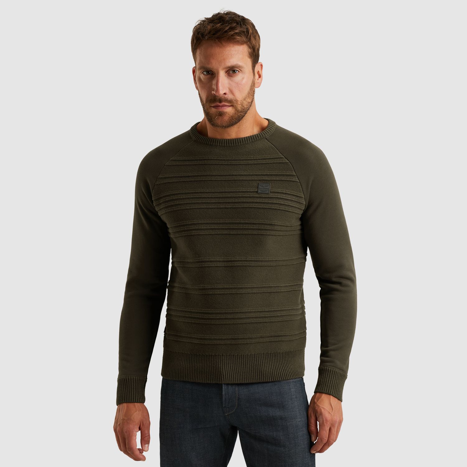 PME Legend | Trui van een materiaalmix PKW2509323-8039