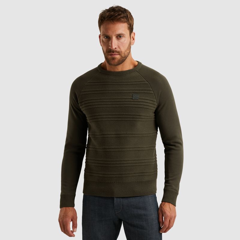 PME Legend | Trui van een materiaalmix PKW2509323-8039