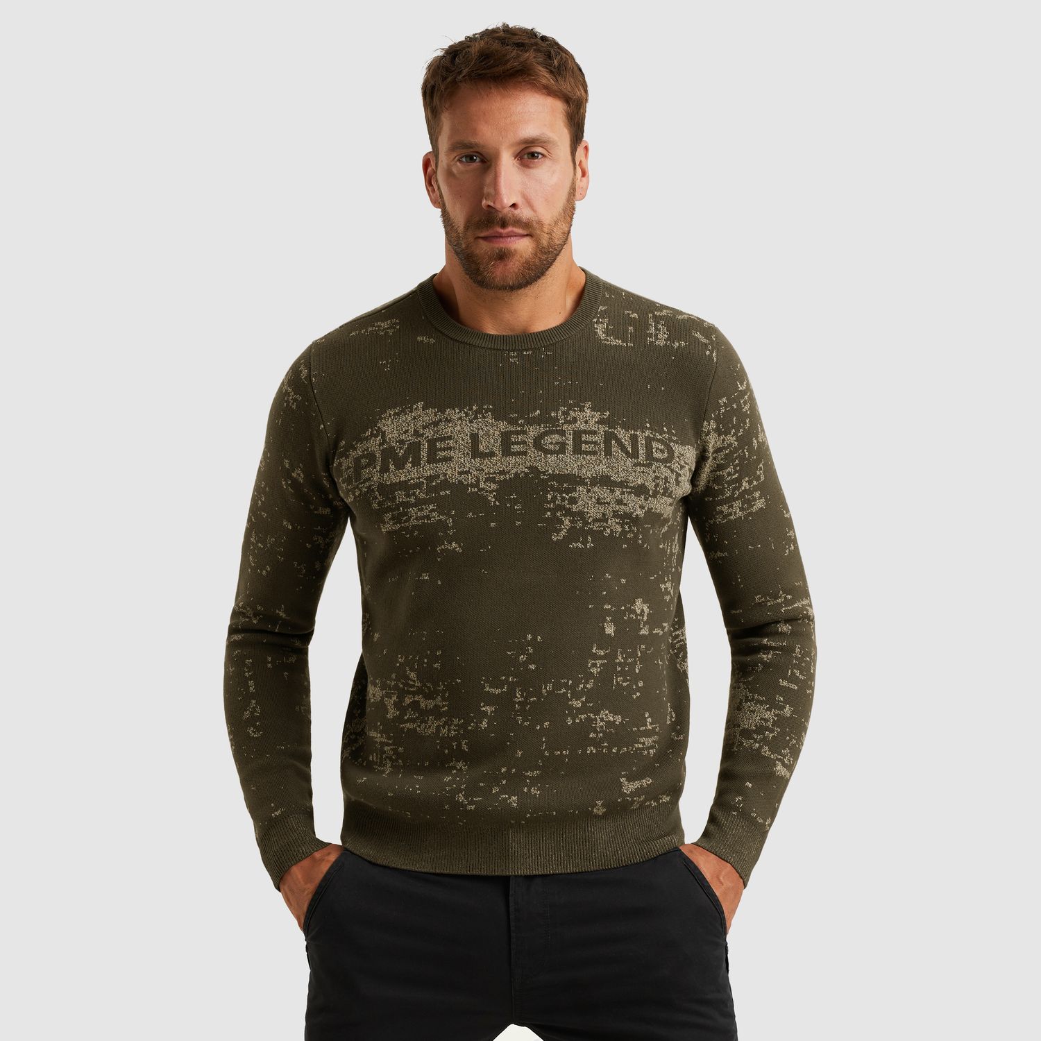 PME Legend | Trui met groot artwork PKW2509329-8039