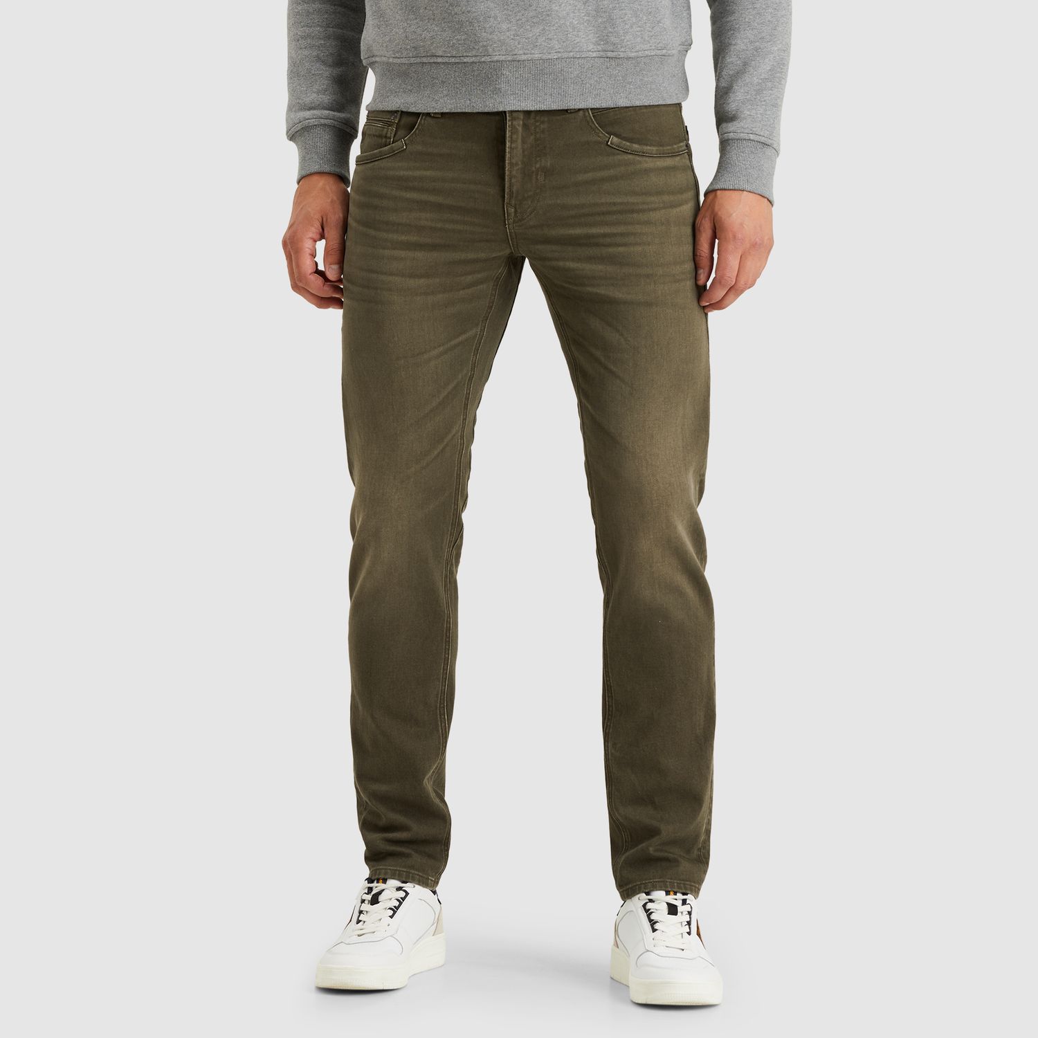 PME Legend | Tailwheel slim fit broek PTR2509620-8576