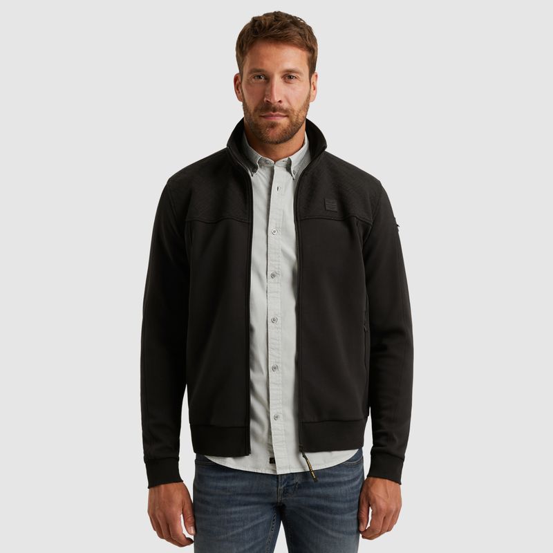 PME Legend | Sweat jacket met ritssluiting PSW2509437-999