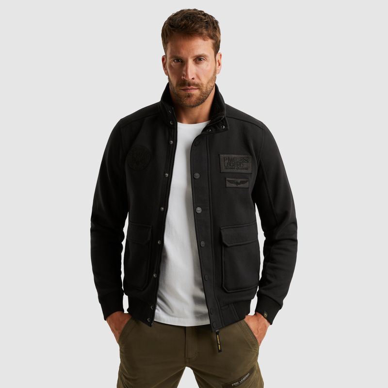 PME Legend | Sweat jacket met teddy voering PSW2509456-999