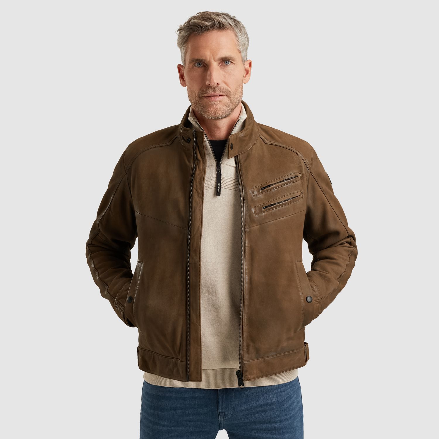 Vanguard | Chainracer leren jas VLJ2509191-8078