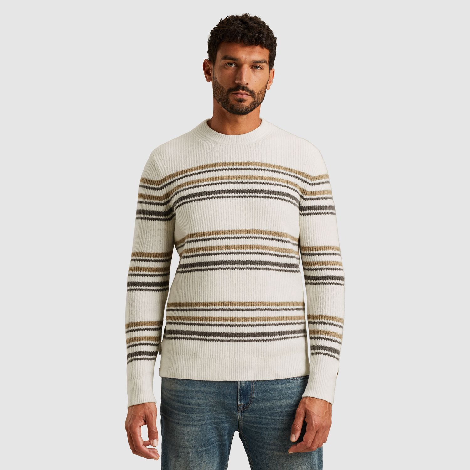 Cast Iron | Trui met streeppatroon CKW2509316-9001