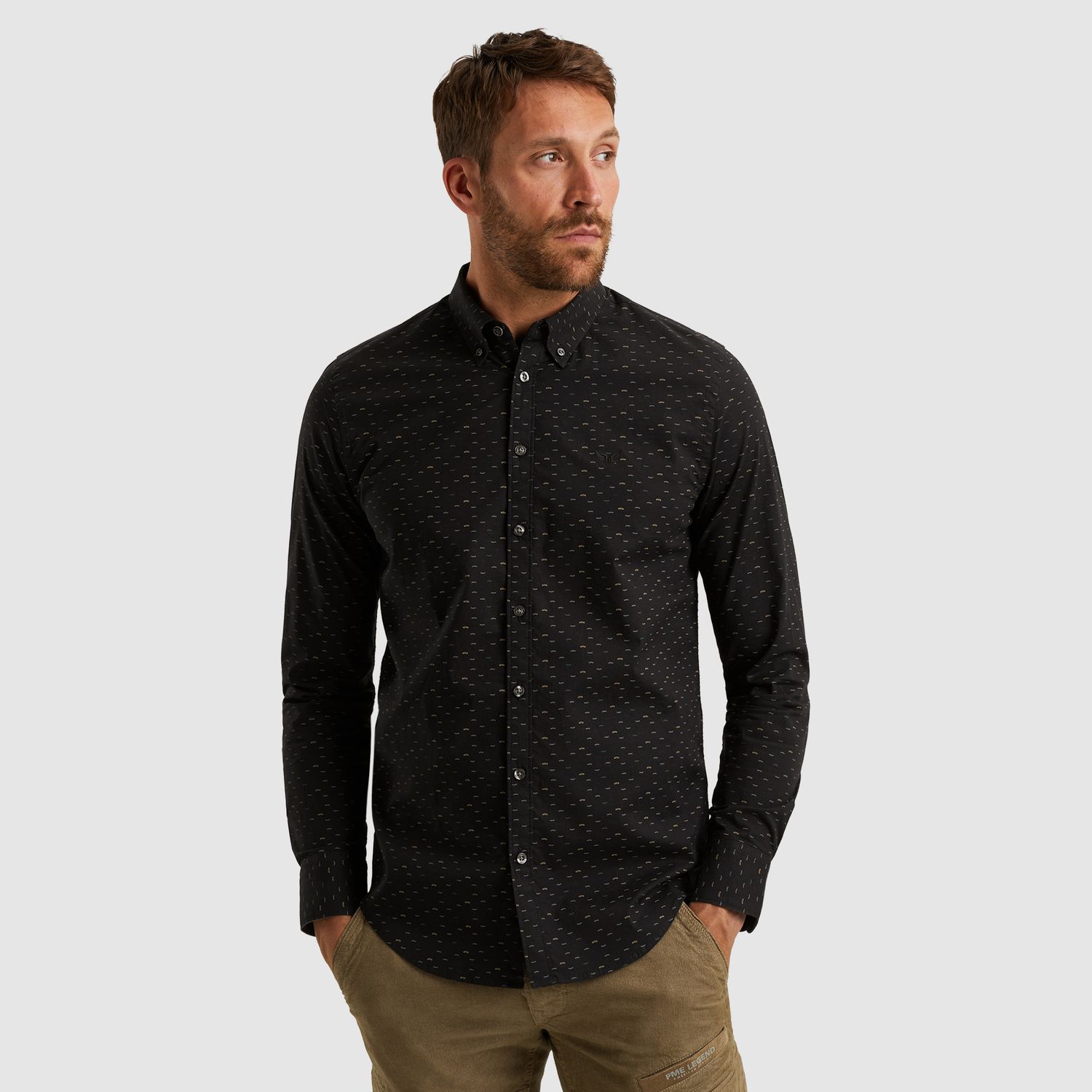 PME Legend | Overhemd met allover print PSI2510238-9067